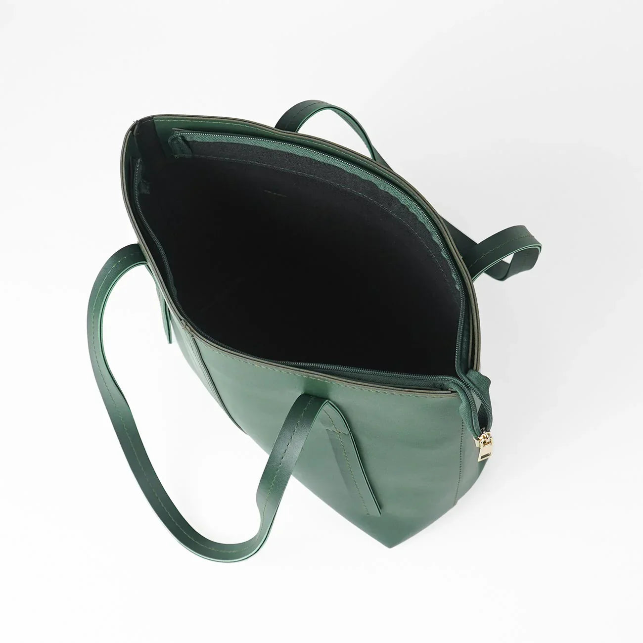 Grace Green Faux Leather Handbag Set – 3 Pieces with Shoulder Straps