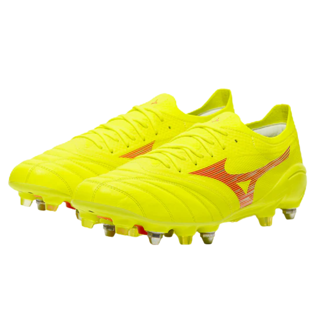 Mizuno Morelia Neo IV BATE Made In Japan Yellow /Orange