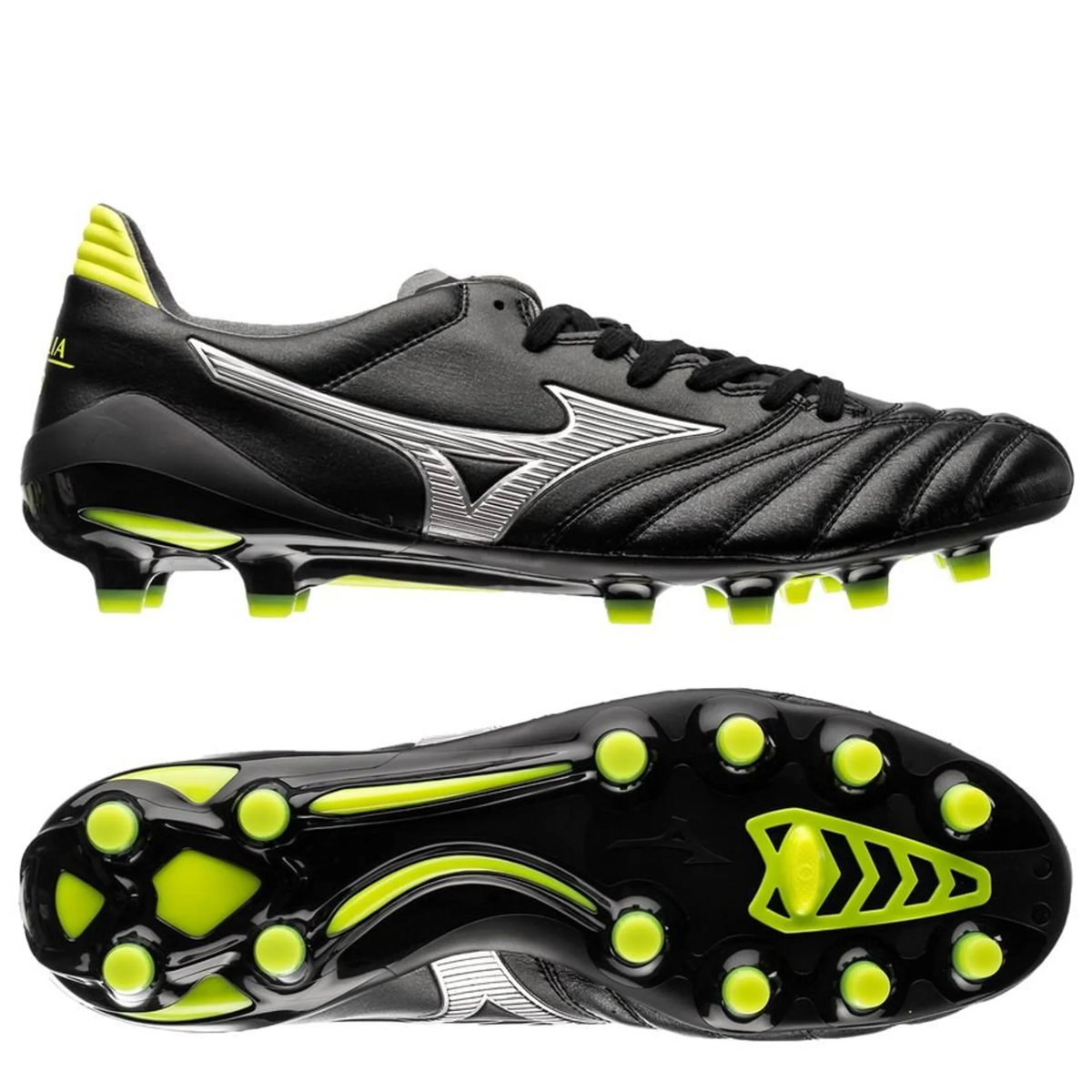 Mizuno Morelia Neo II Made in Japan White/Silver/Yellow