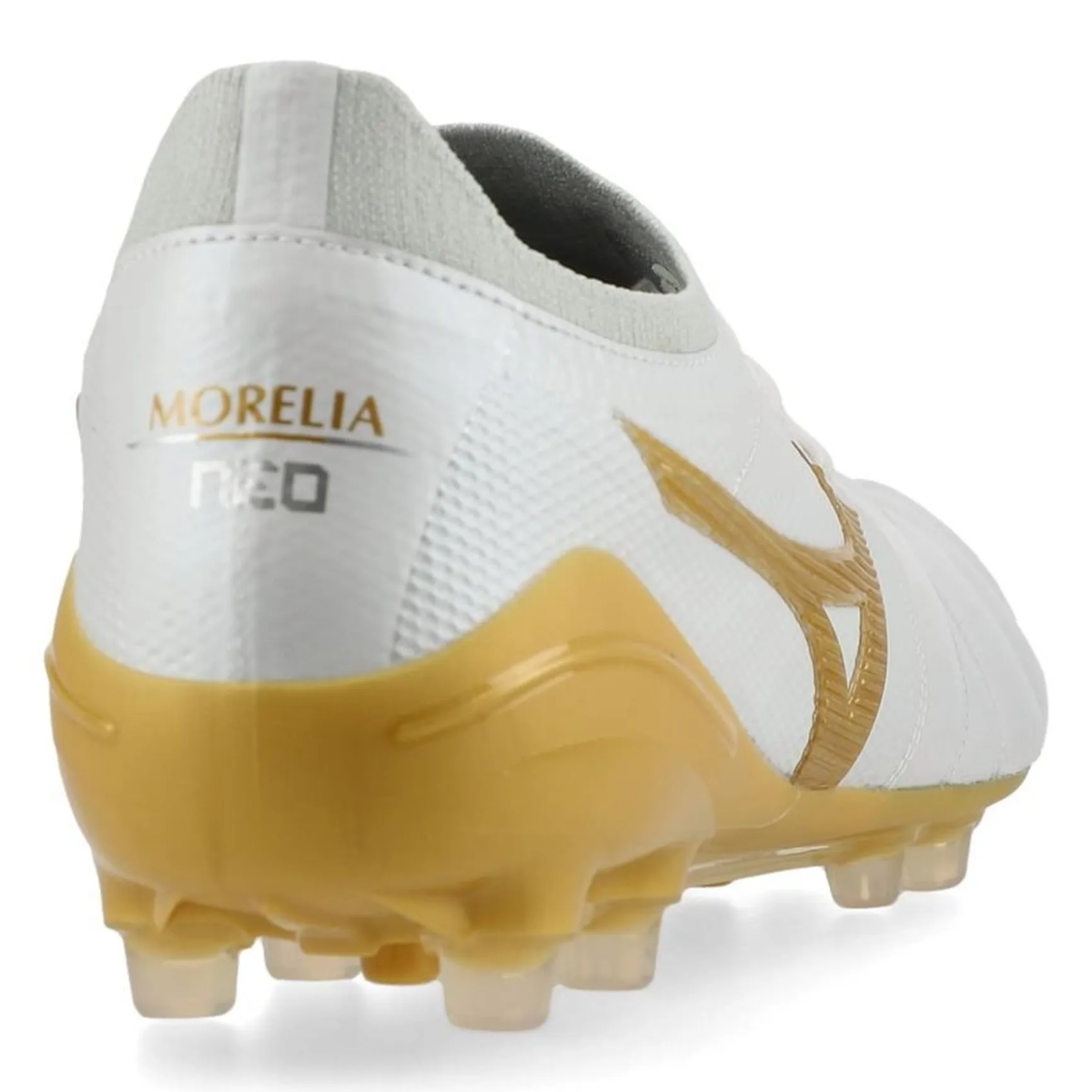 Mizuno Morelia Neo IV Beta Elite FG Made in Japan White/Golden
