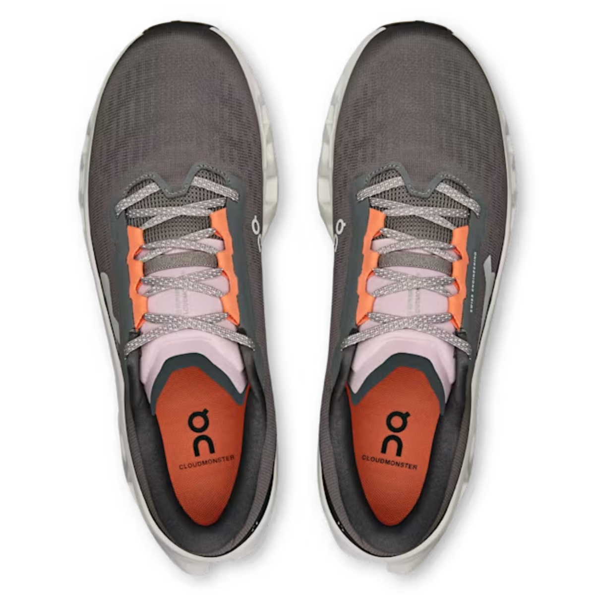 On Running Cloudmonster 3 Trendy Sports Running Shoes Grey/Orange/Black