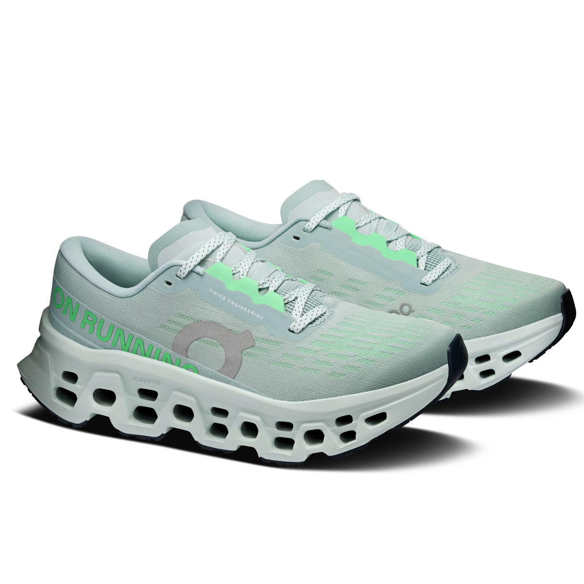 Cloudmonster 3 Trendy Sports Shoes for Both Men and Women Light Green/Green