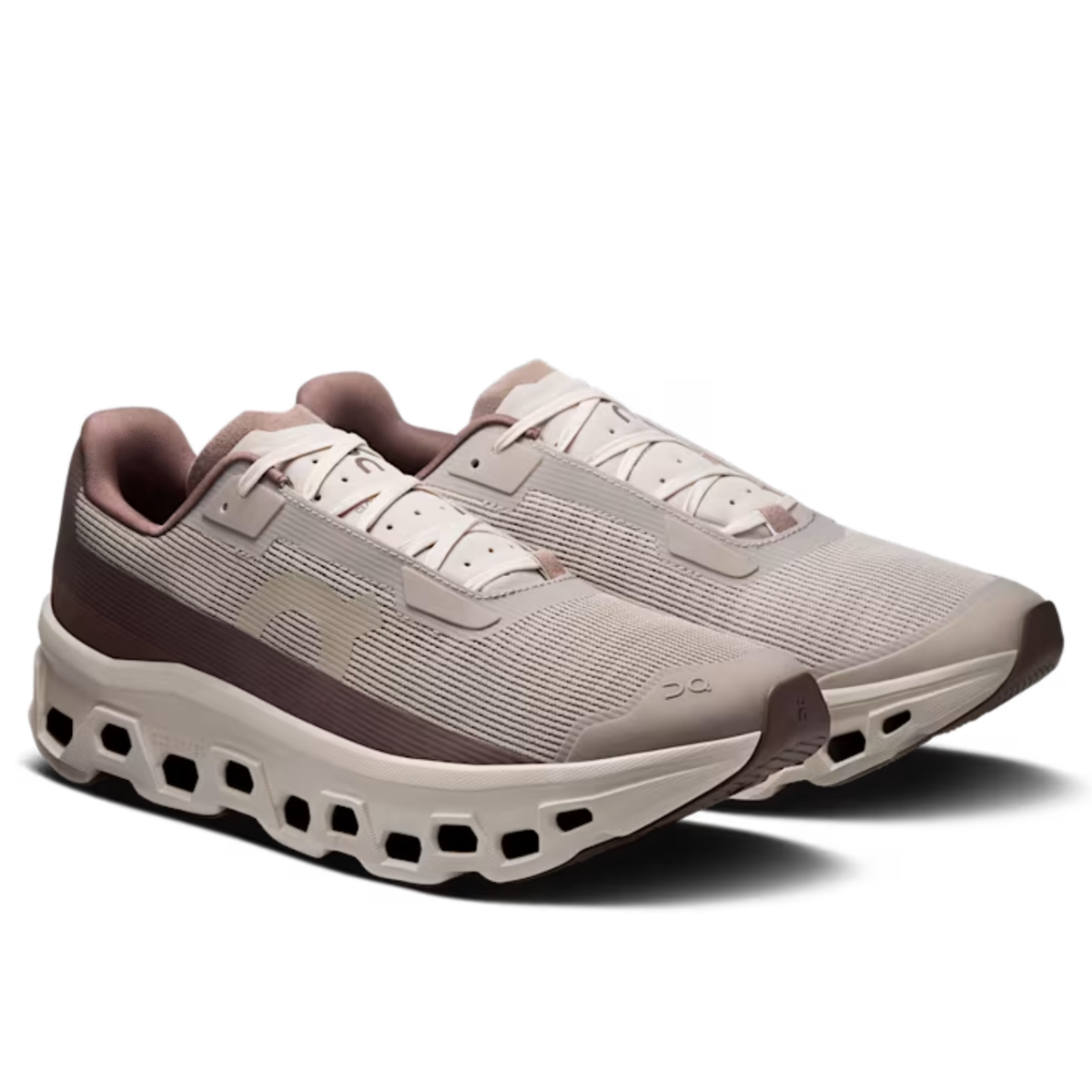 Cloudmonster Void Men's and Women's Casual Sports Shoes Coffee/Grey/White
