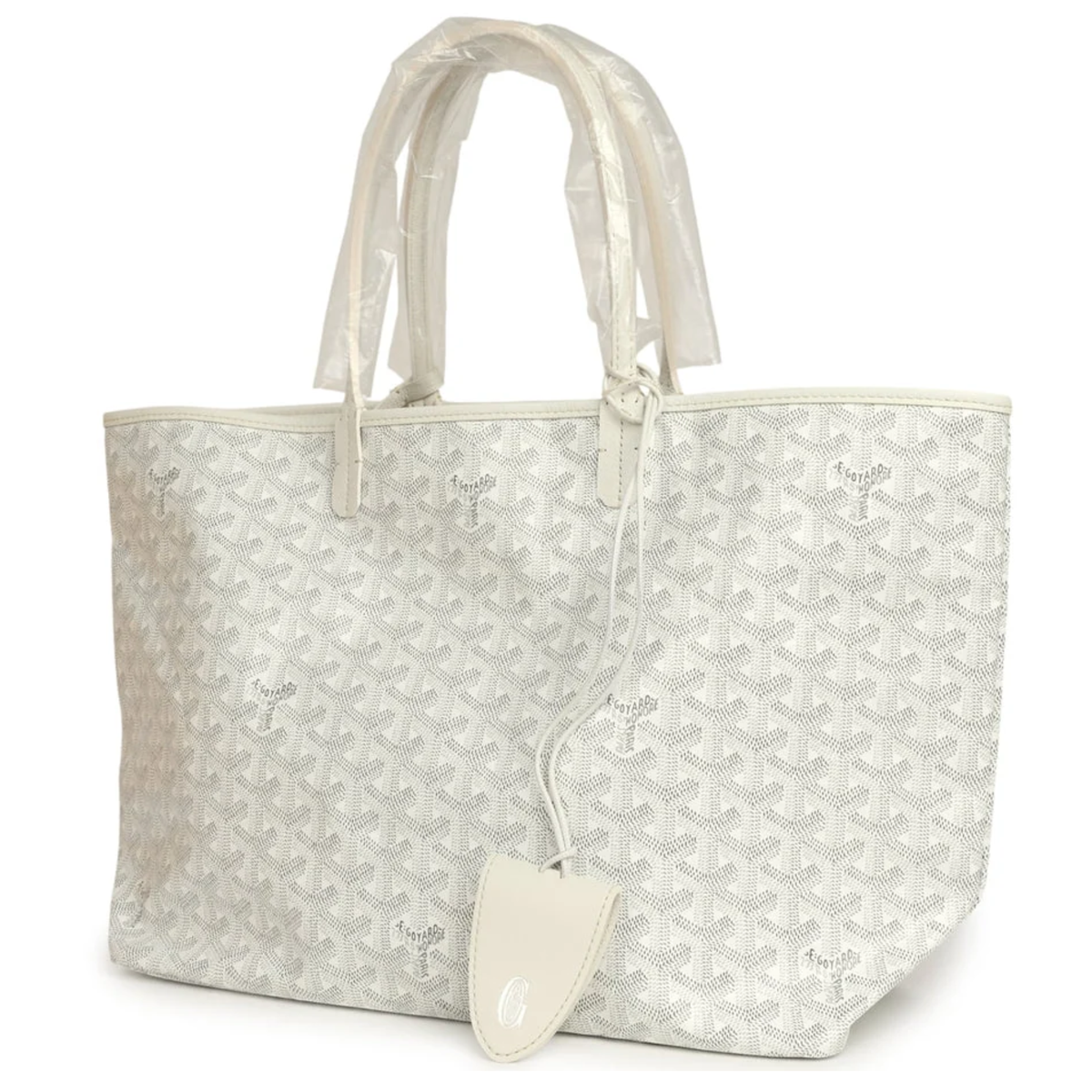 Goyard Saint Louis Tote GM White