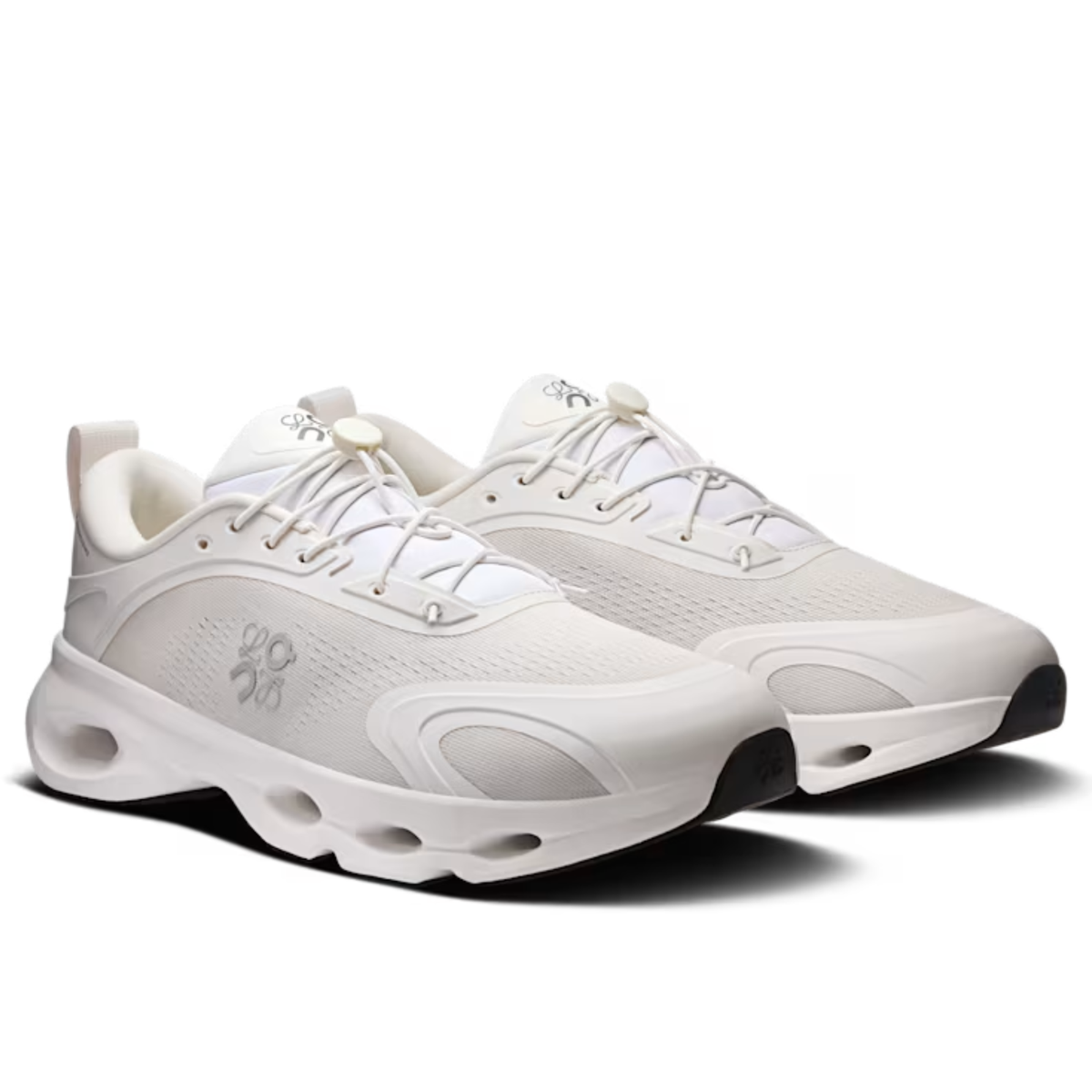 On Running Leisure Sports Shoes White/White/White