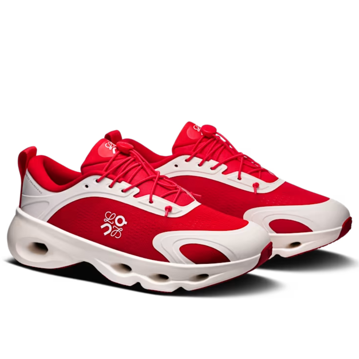 On Running Leisure Sports Shoes White/Red