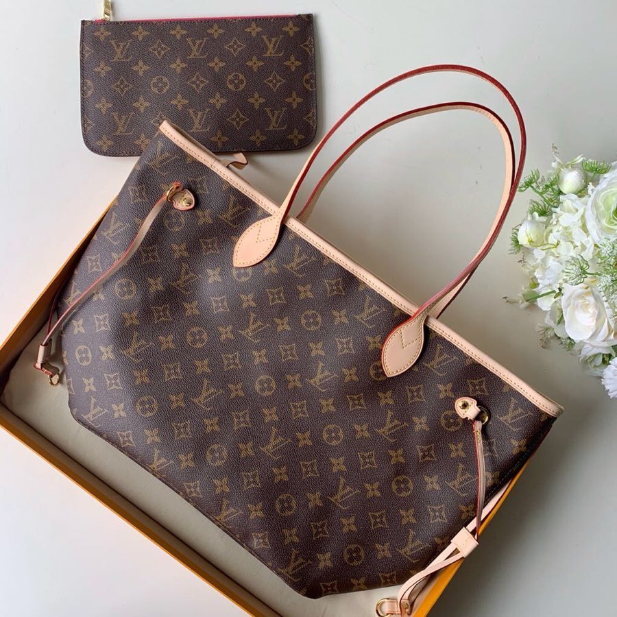 Borsa tote Louis Vuitton Neverfull MM Monogram - M46987