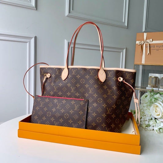 Louis Vuitton Neverfull MM Monogram Tote Bag - M46987