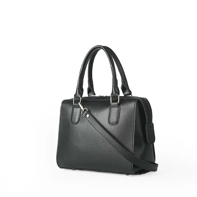 Mystic Black Handbag with Adjustable & Removable Shoulder Strap
