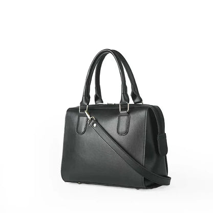 Mystic Black Handbag with Adjustable & Removable Shoulder Strap