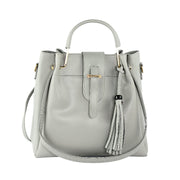LuxeTote Grey 3 Piece Set Handbag