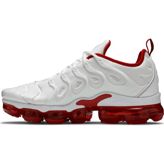 Air Vapormax Plus White University Red