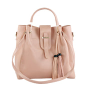 LuxeTote Pink 3 Piece Set Handbag