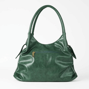 Iris Green Faux Leather Handbag