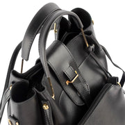 LuxeTote Black 3 Piece Handbag Set