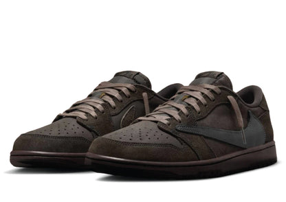 Air Jordan 1 Low OG X Travis Scott SP Velvet Brown
