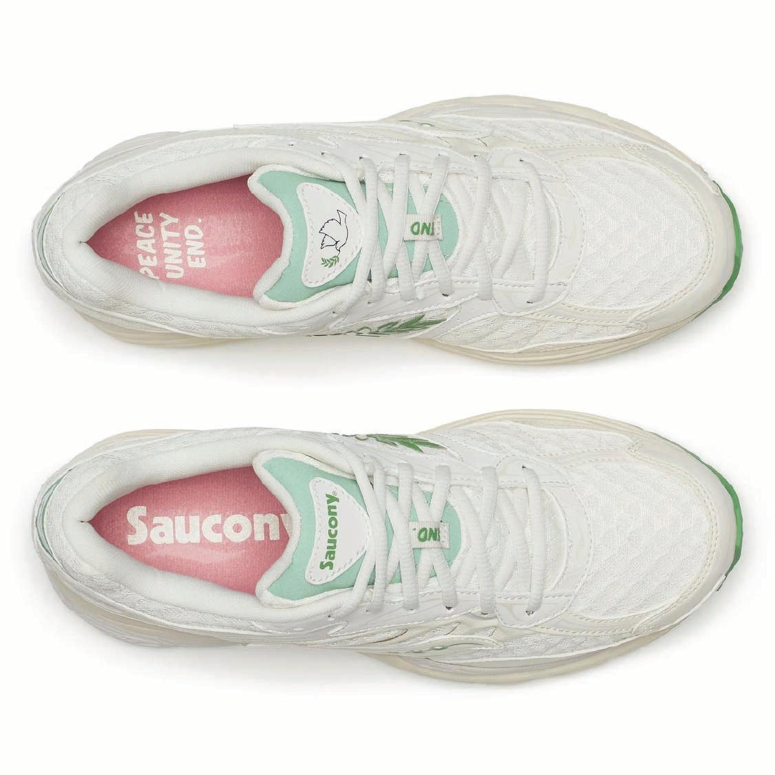 END x Saucony Omni 9 Olive Branch