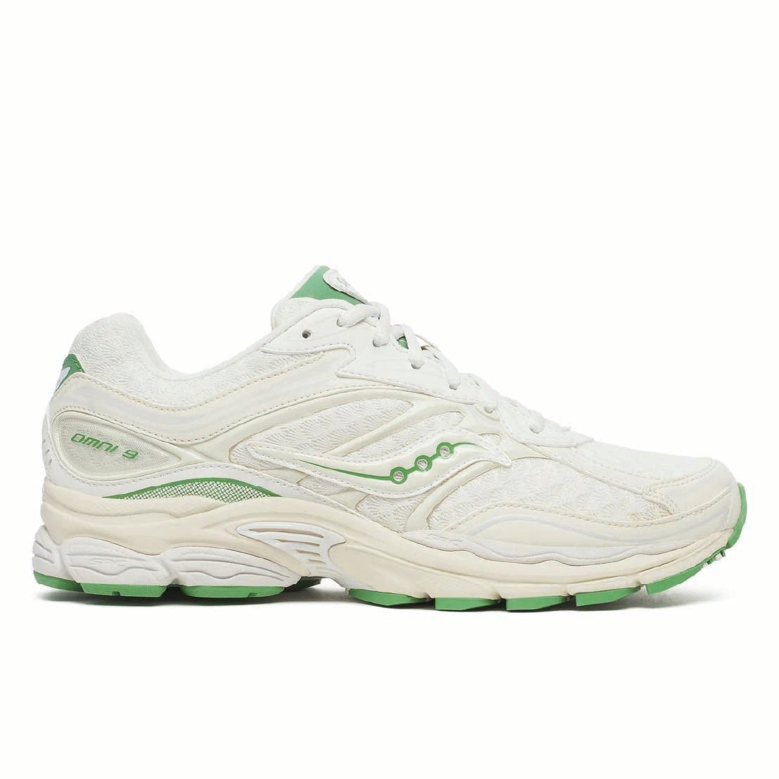 END x Saucony Omni 9 Olive Branch