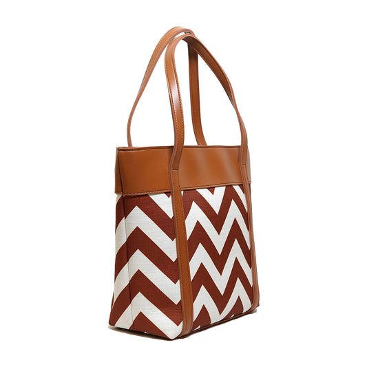 Glam Mustard Faux Leather Handbag – Chic and Spacious Tote