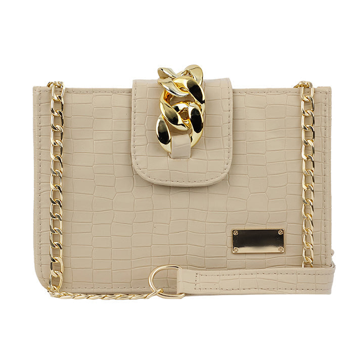 Modus Beige Crossbody Bag