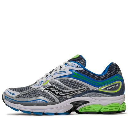 Saucony ProGrid Omni 9 Grey Slime Blue