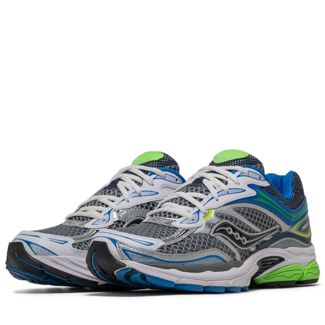 Saucony ProGrid Omni 9 Grey Slime Blue