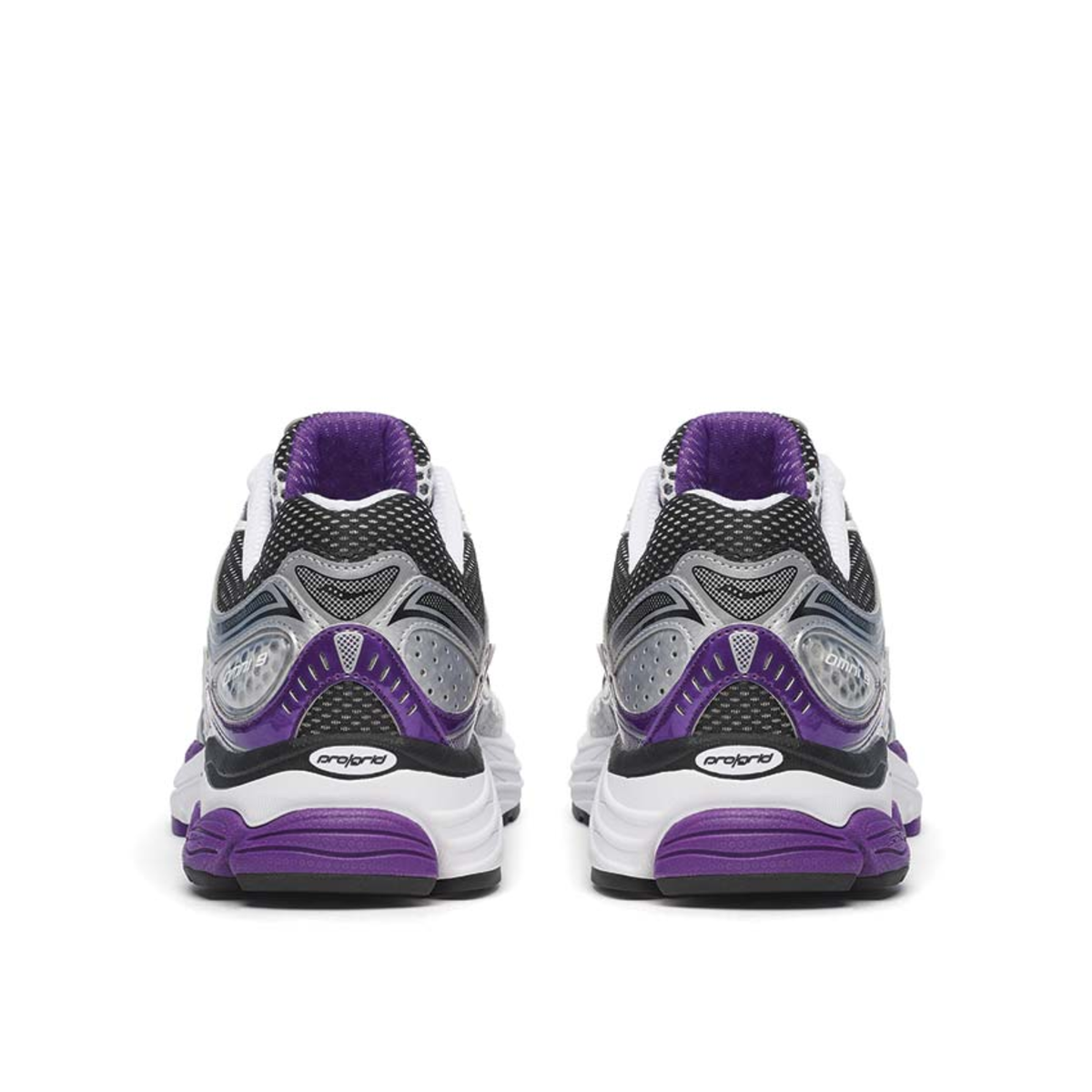 Saucony ProGrid Omni 9 White Black Silver Purple