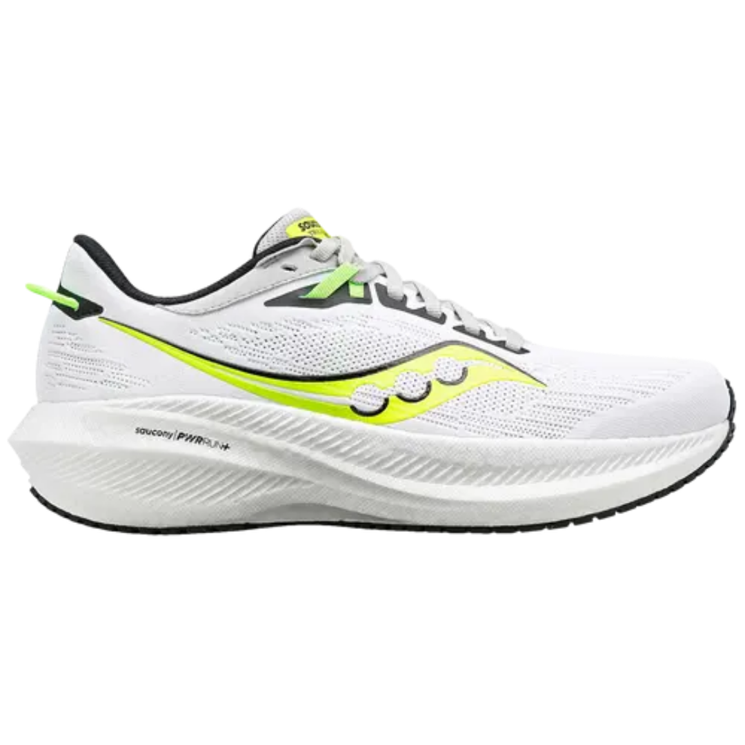 Saucony Triumph 21 White Slime