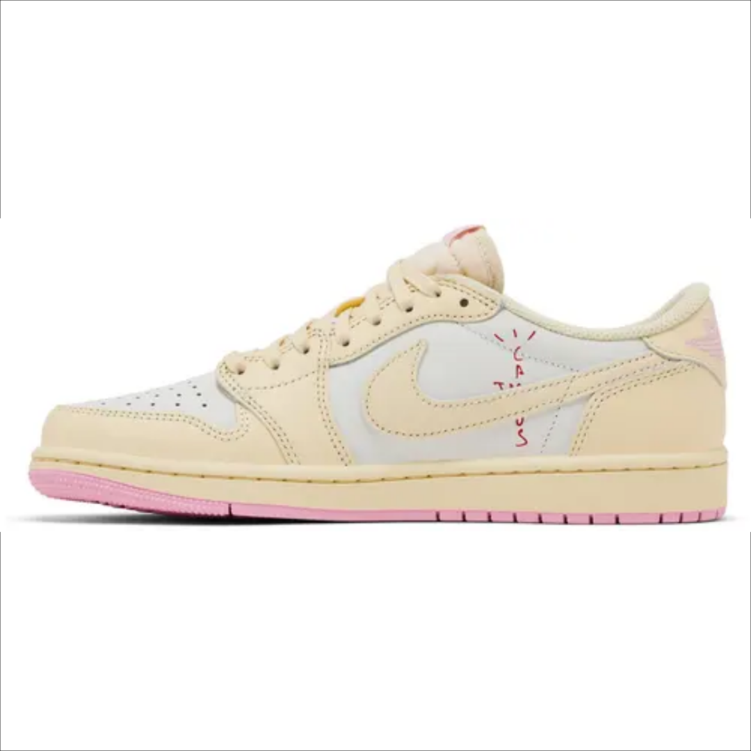 Travis Scott x Air Jordan 1 Retro Low OG 'Shy Pink