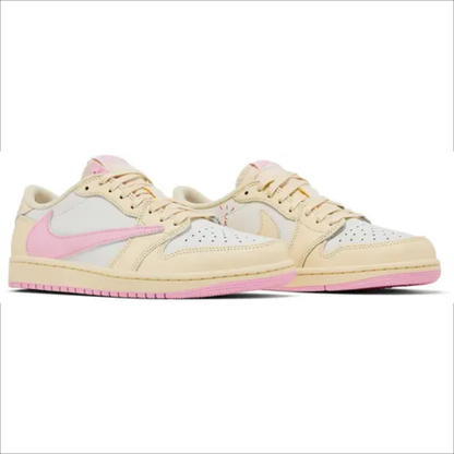 Travis Scott x Air Jordan 1 Retro Low OG 'Shy Pink