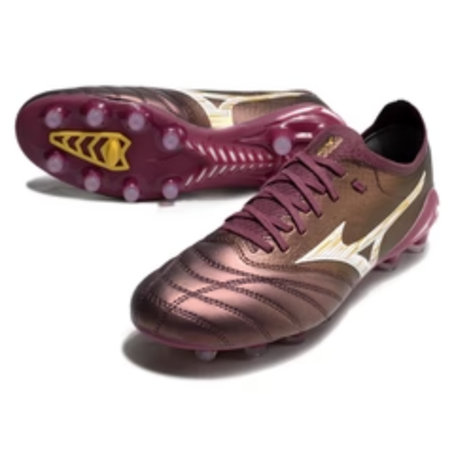 Mizuno Morelia Neo IV BATE Made In Japan purple firm / yellow