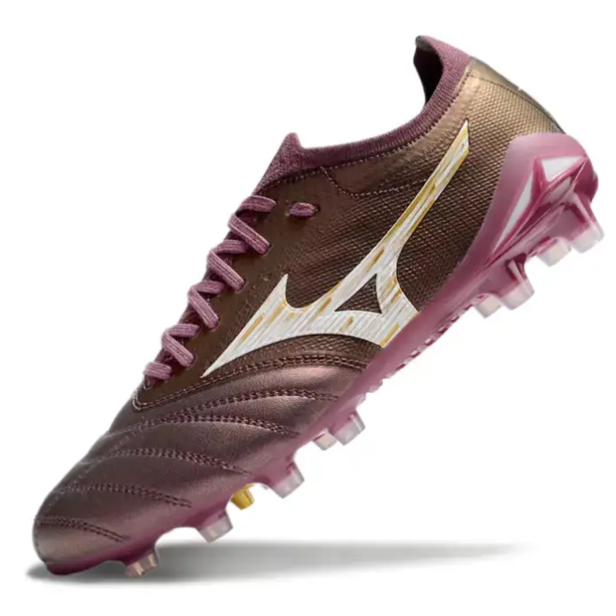 Mizuno Morelia Neo IV BATE Made In Japan purple firm / yellow