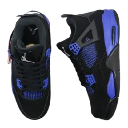Air Jordan 4 Retro Black Game Royal