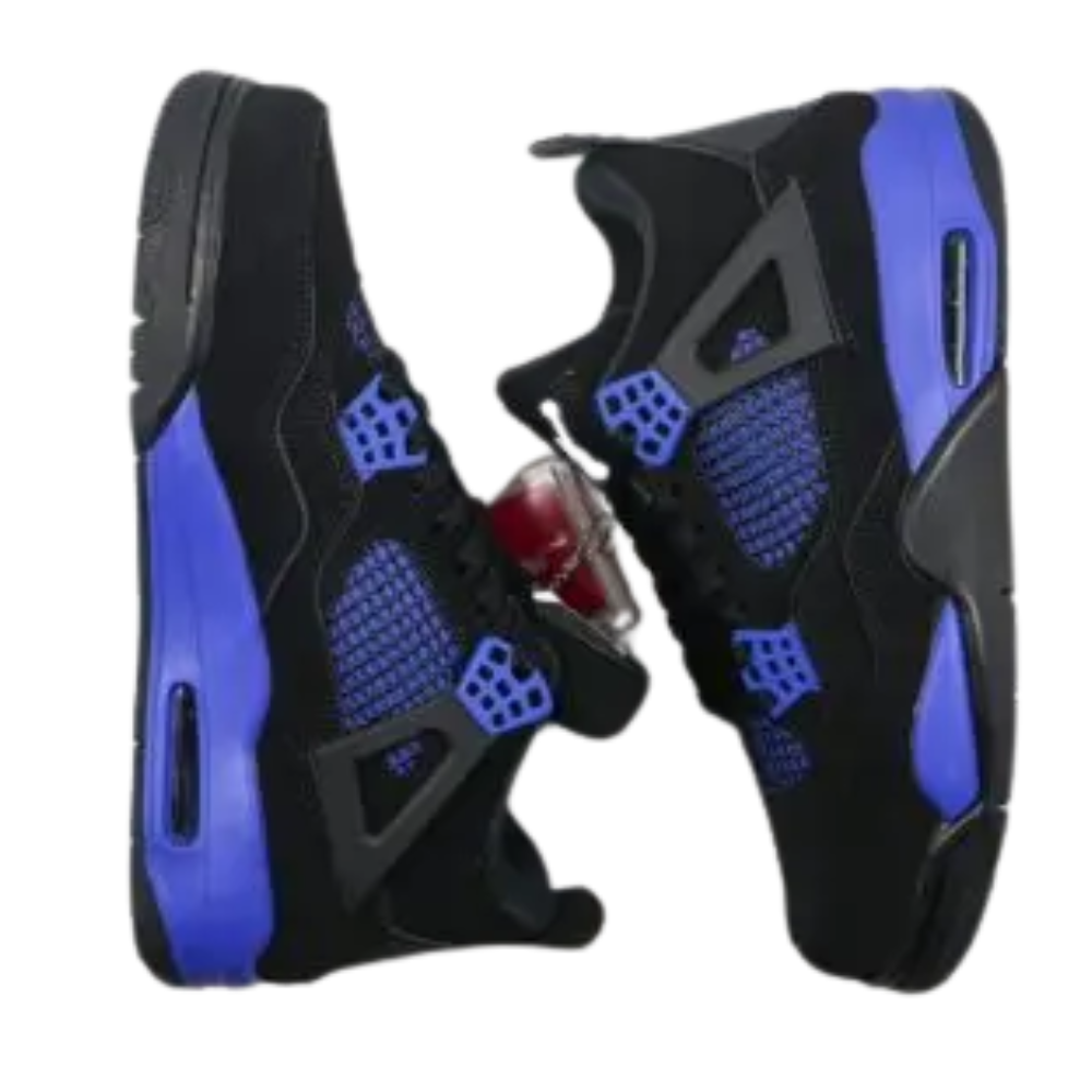 Air Jordan 4 Retro Black Game Royal