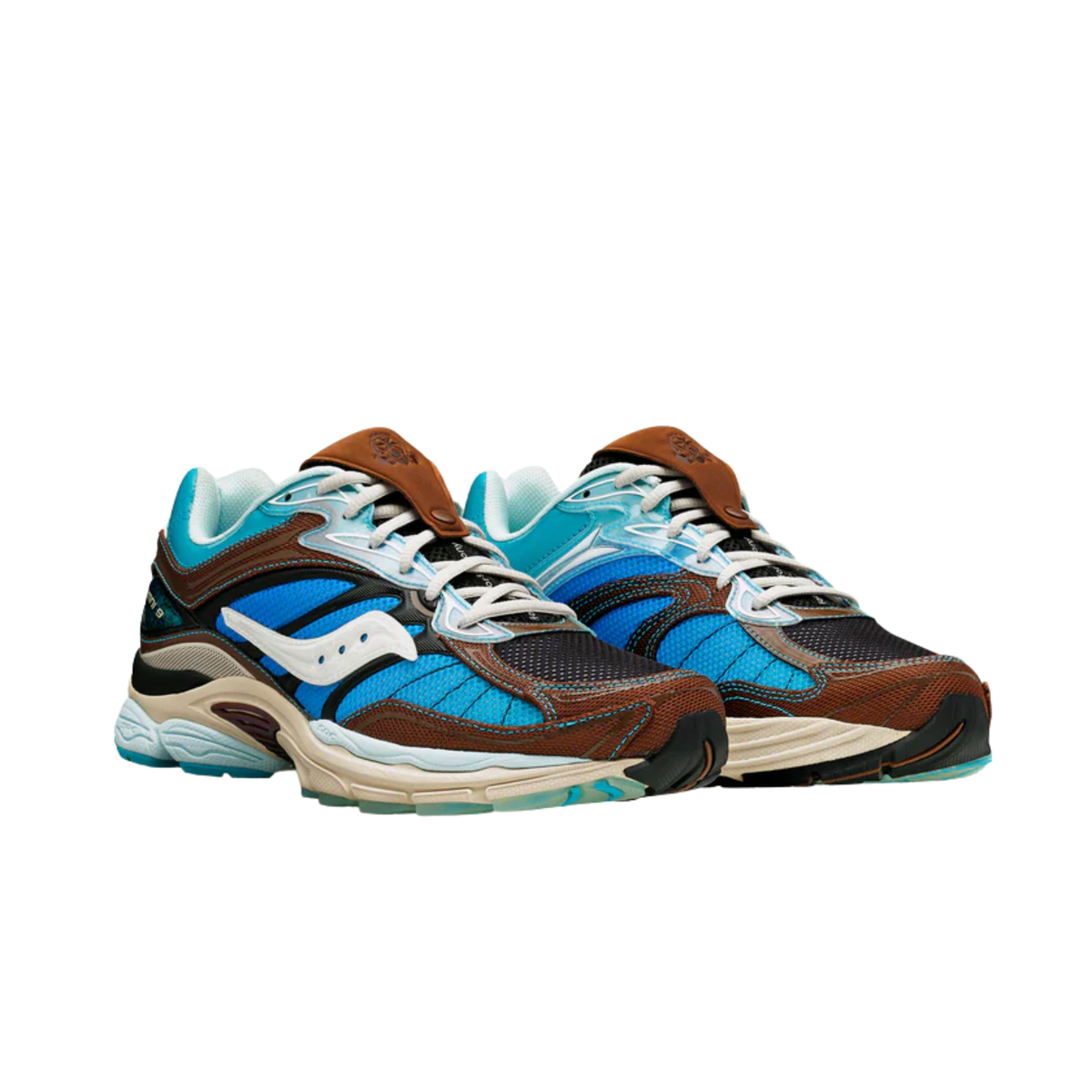 Saucony ProGrid Omni 9 Footpatrol Blue Brown