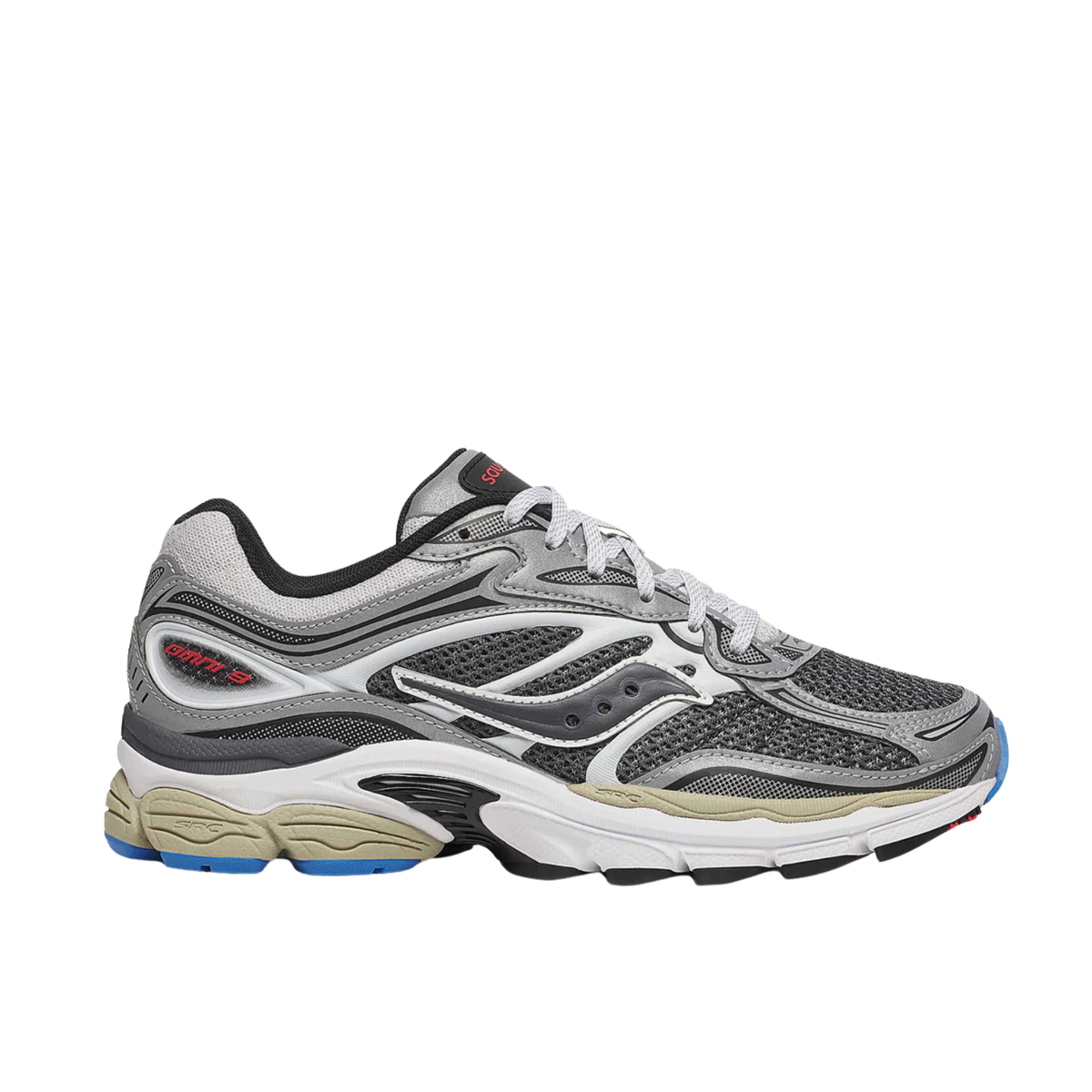 Saucony ProGrid Omni 9 Metallic Grey Silver