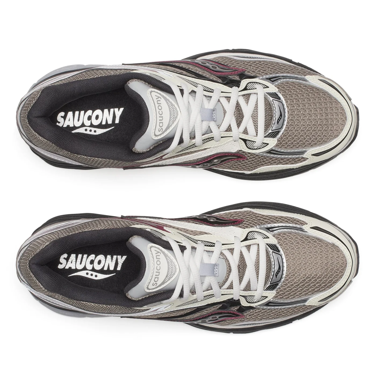 Saucony ProGrid Omni 9 Tan Maroon