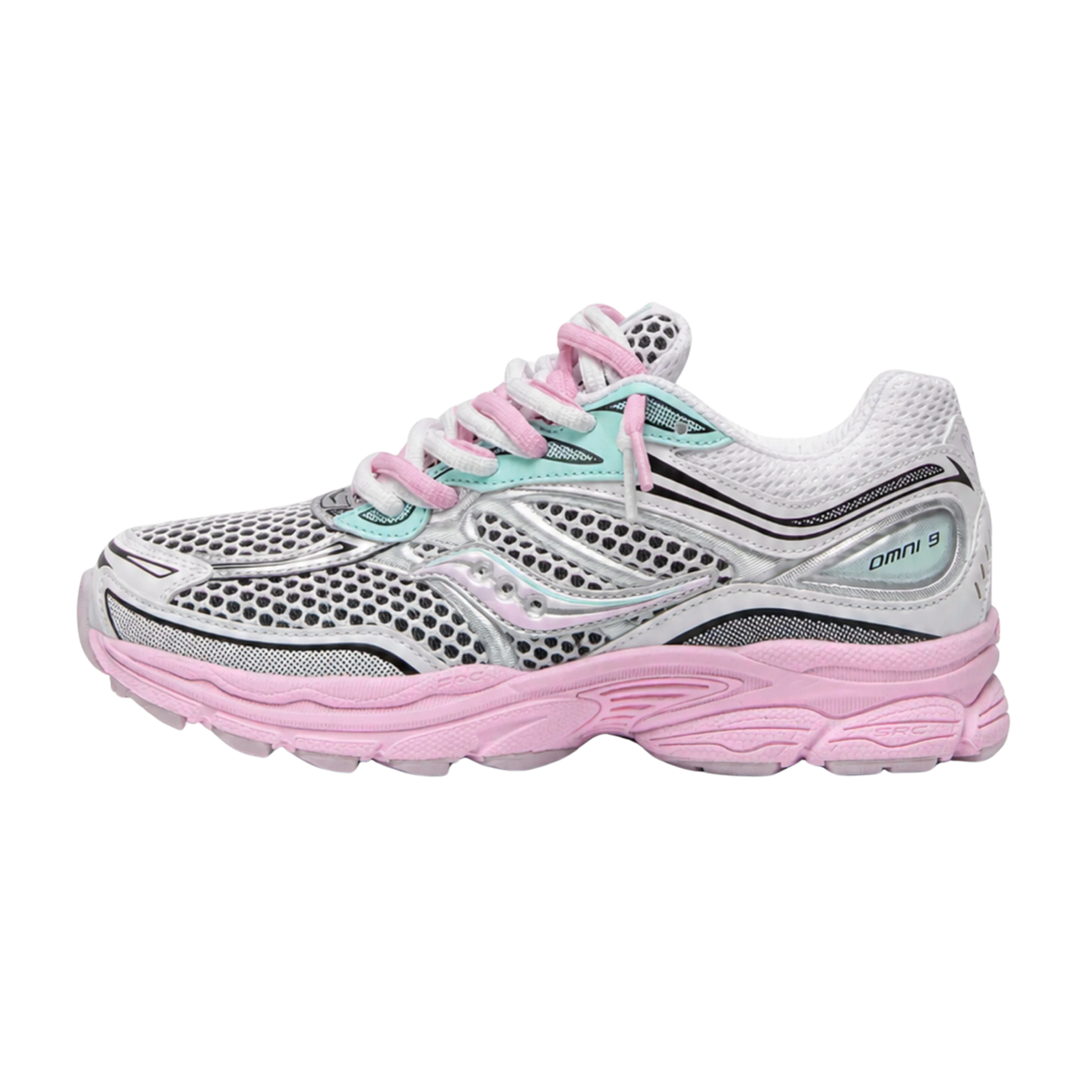 Saucony ProGrid Omni 9 White Pink