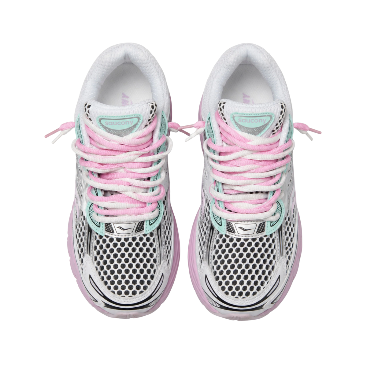 Saucony ProGrid Omni 9 White Pink