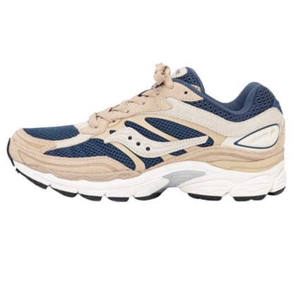 Saucony ProGrid Omni 9 Premium Beige Navy Blue