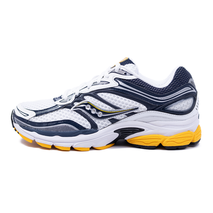 Saucony ProGrid Omni 9 White Navy Yellow