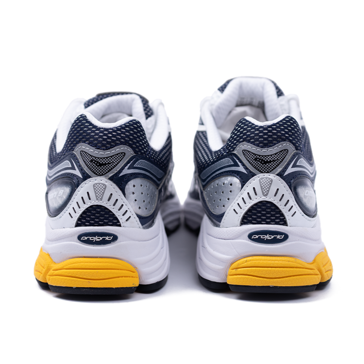 Saucony ProGrid Omni 9 White Navy Yellow