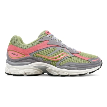 Saucony ProGrid Omni 9 Premium Grey Green Pink