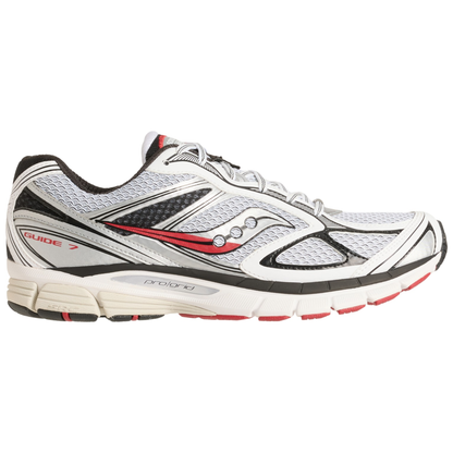 Saucony ProGrid Guide 7 White Black Red