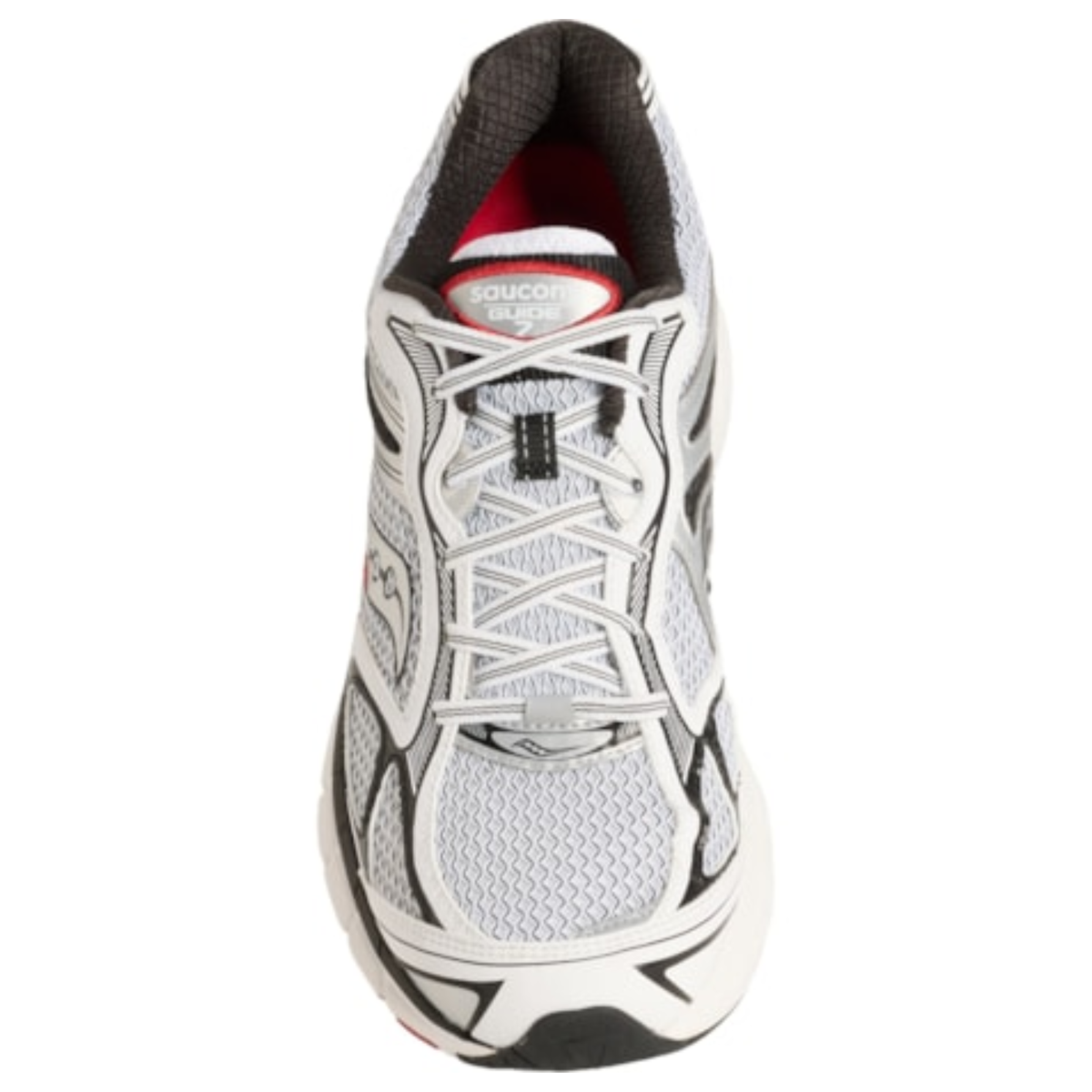 Saucony ProGrid Guide 7 White Black Red