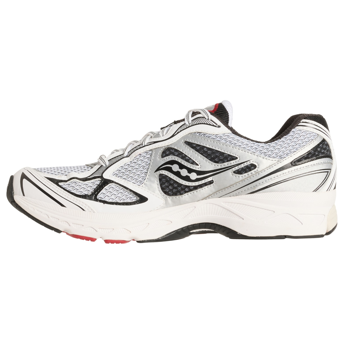 Saucony ProGrid Guide 7 White Black Red
