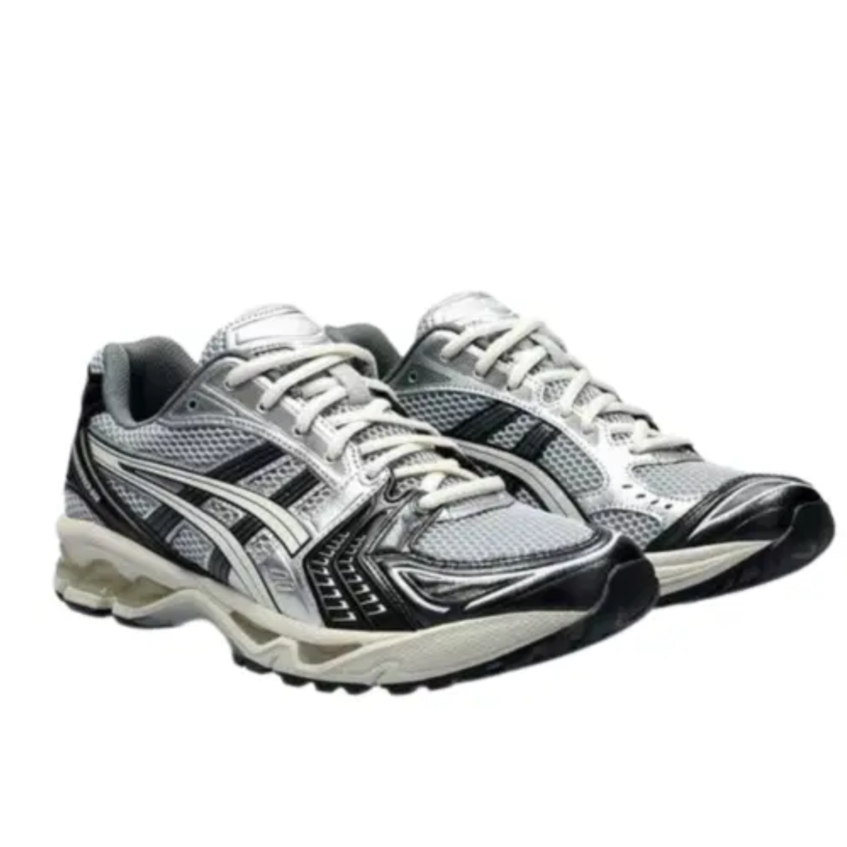 Gel-Kayano 14 Black Glacier Grey Silver