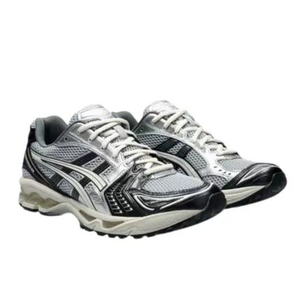 Gel-Kayano 14 Black Glacier Grey Silver