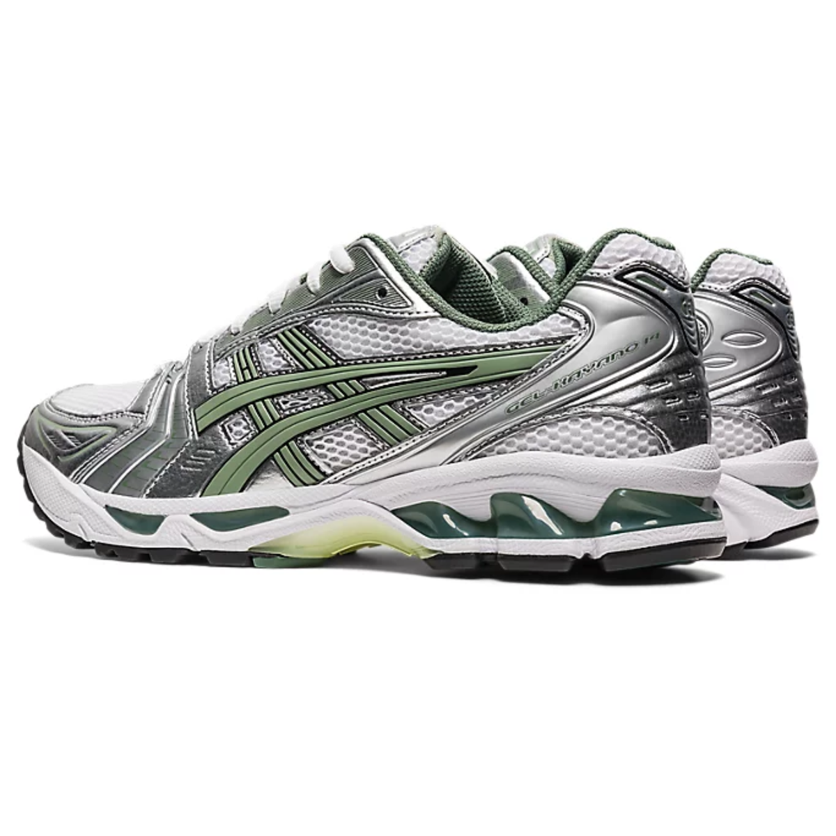 Gel-Kayano 14 White Pure Silver Slate Grey Sage