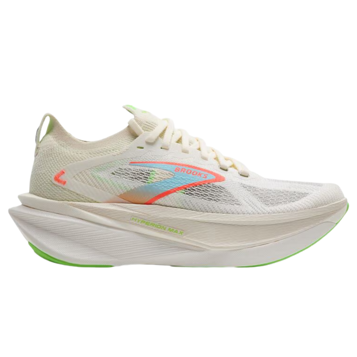 Brooks Hyperion Max 3 Marathon Running Shoes White/Green